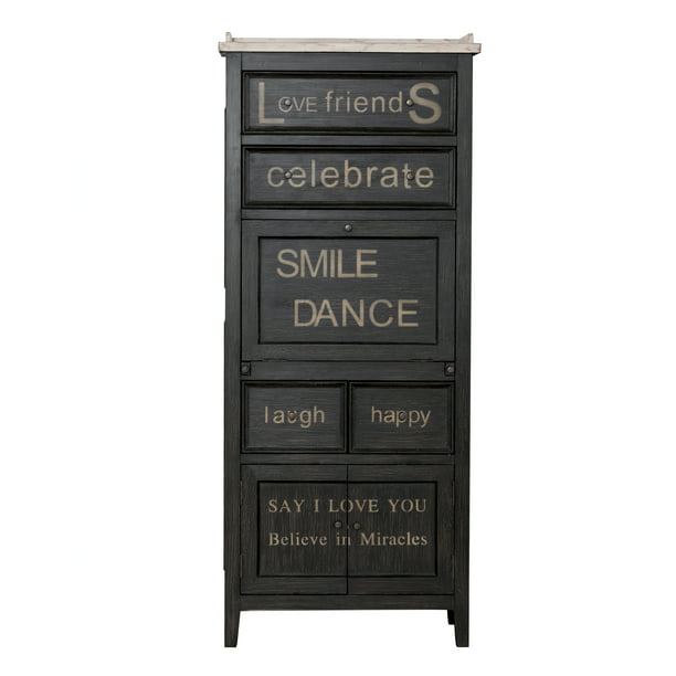 Multi Functional Storage Cabinet In, Distressed Storage Cabinet
