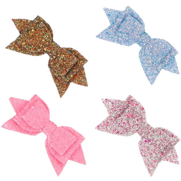 4 Uds. Adornos de paja con lazo, adornos decorativos de paja para beber, lazo decorativo