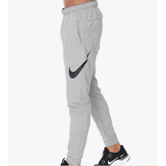 Nike Dri-FIT Men's Tapered Training Pants (Dark Grey Heather/Black) Size 3XL