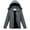 Gray, variant on Womens Athletic Jackets Female Coat Winter Outerwear Windproof Coat Waterproof Ski Jacket Snowboarding Clothes Hood Outerwear Gray