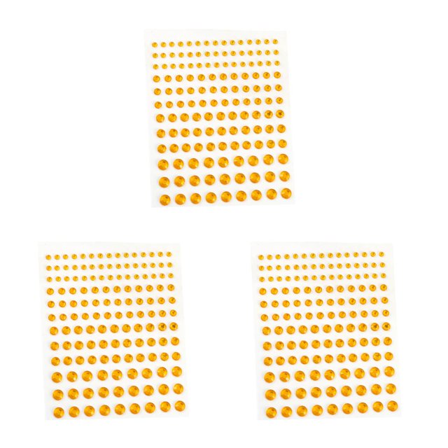 Guardurnaity Ojo cara pegatinas de diamantes de imitación autoadhesivo Bling sin pegamento frente maquillaje joyería vestido accesorio DIY fiesta Type1 NO1