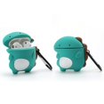 thumbnail image 1 of Tyoroy Funda De Dinosaurio 3D Para Airpod 2Nd/Airpod 1St 3D Cute Cartoon Soft Case Para Niños, Adolescentes, Niñas, Mujeres, Encantador Personaje Dinosaurio Con Llavero Para Airpod 1St Y 2Nd Case (Din, 1 of 5