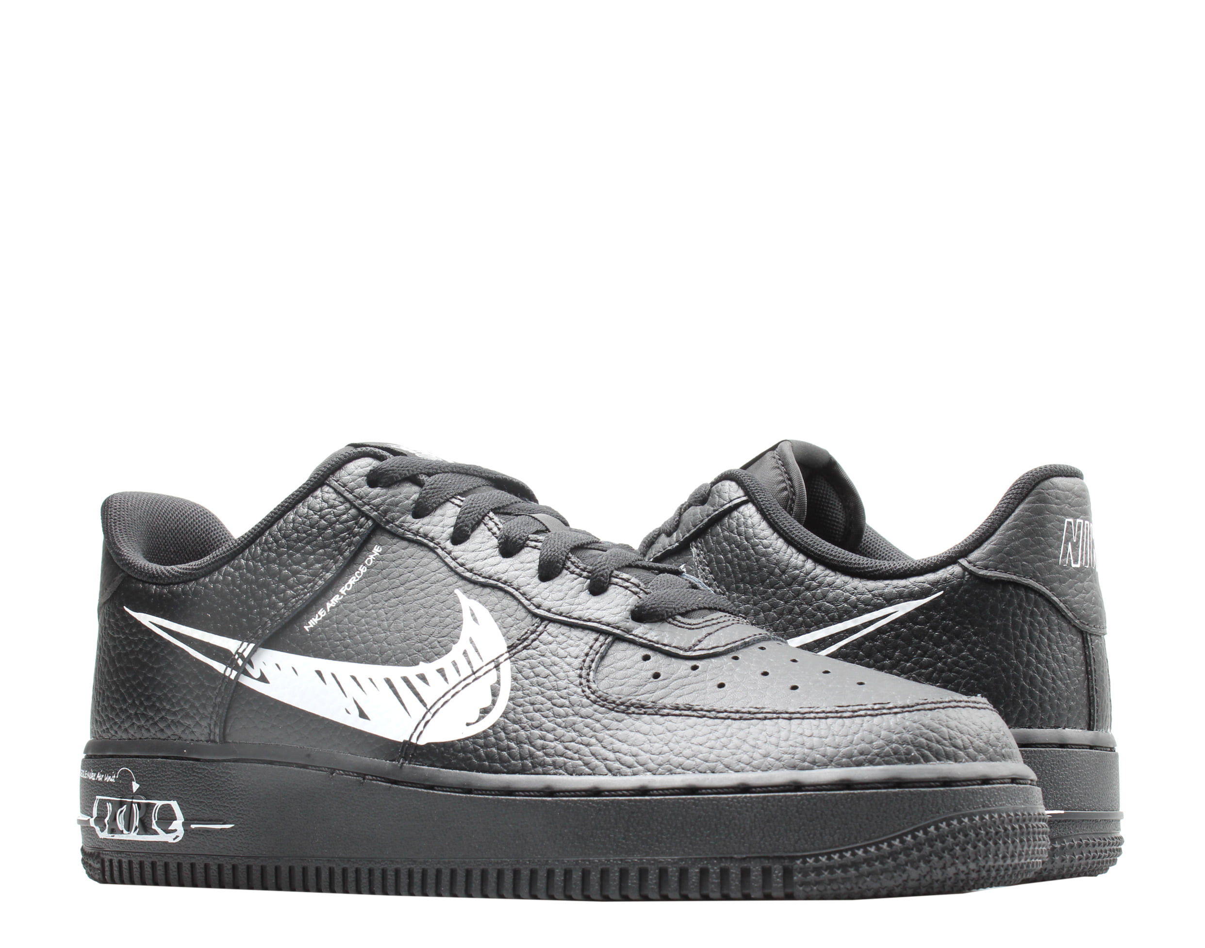 coro Deshacer patrocinador Nike Air Force 1 LV8 Utility Sketch Low Black/White Men's Shoes CW7581-001  - Walmart.com