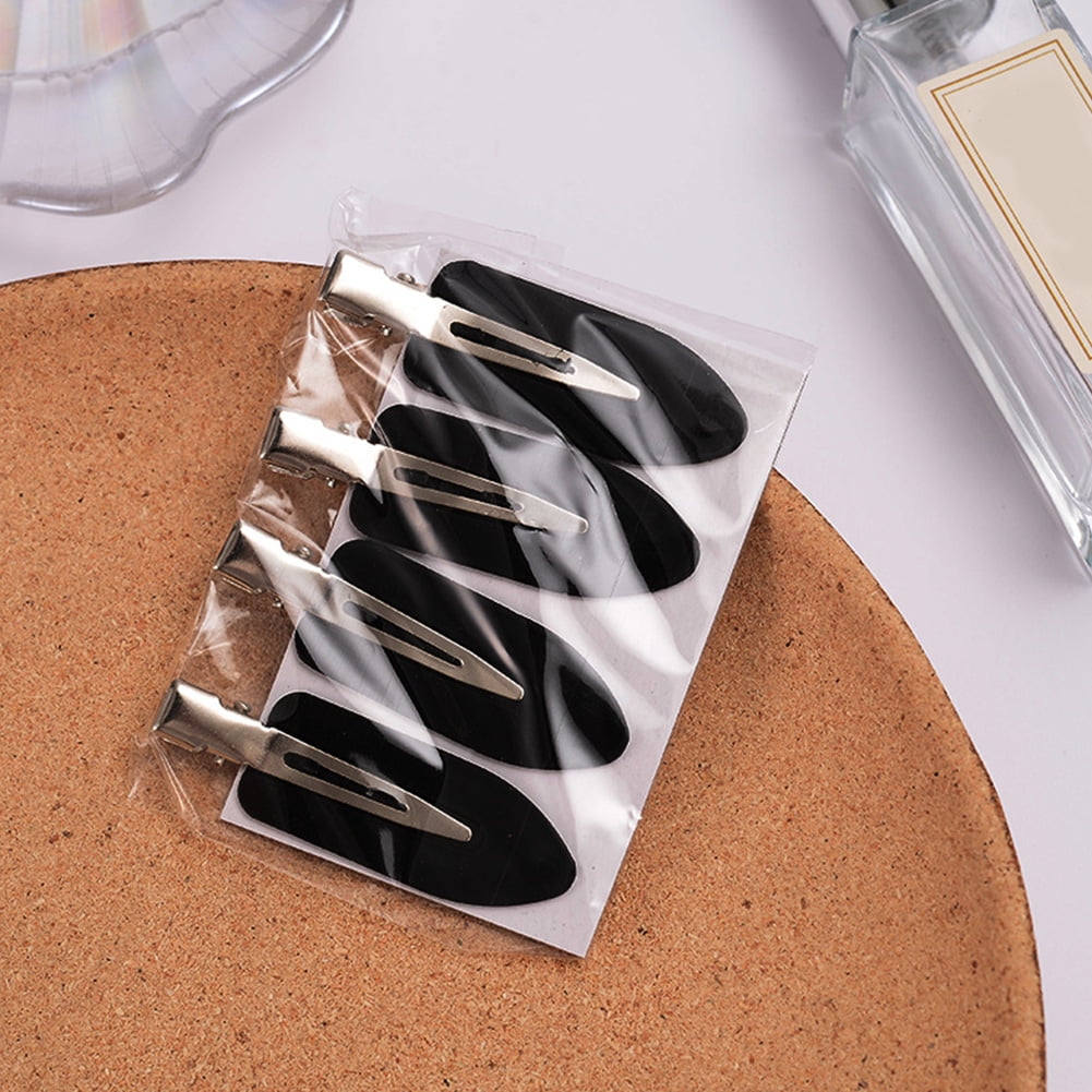 4PCS No Bend Hair Clips Curl Pin Clips No Crease Hair Clips for