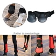 thumbnail image 4 of Botas de soporte Zulema para caballos protección segura PU neopreno L Hind, 4 of 8