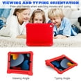 thumbnail image 4 of iPad Air 2 & Air 1st Case for Kids, iPad 6th/5th Generation Case for Kids (9.7-inch, 2018/2017), iPad Pro 9.7 Case w/Bulit-in Screen Protector & Pencil Holder, Shockproof Handle Stand Cover, 4 of 7