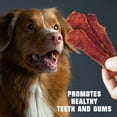thumbnail image 6 of Duck Jerky Dog Treats 680GR - Human Grade Pet Snacks & Grain Free Organic Meat - Natural High Protein Dried Strips - Best Chews for Training Small & Large Dogs - Bulk Soft Pack (Duck), 6 of 7