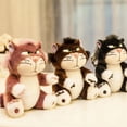 thumbnail image 5 of 12cm Lovely Disney Lucifer Plush keychain Doll Kawaii Bag Pendant Plush Stuffed Toy Backpack Pendant Birthday Gift For Children, 5 of 5