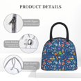 thumbnail image 4 of KLL Different Chemical Things for Insulated Lunch Bag- Leakproof Cooler Tote Bag Organizer for Women & Men - Reusable Lunch Box for Office Picnic Hiking Beach-One Size, 4 of 6