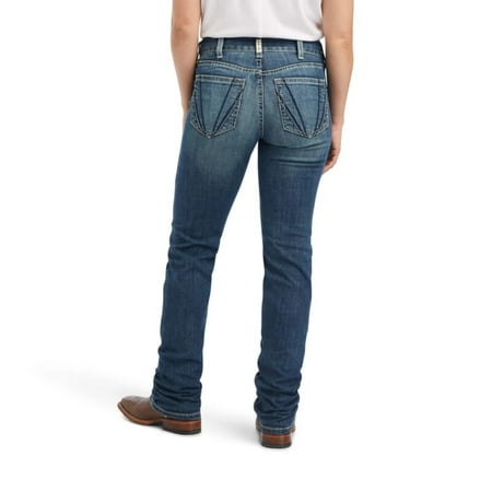 Ariat® Ladies R.E.A.L™ Daphne Perfect Rise Straight Leg Jeans 10041115