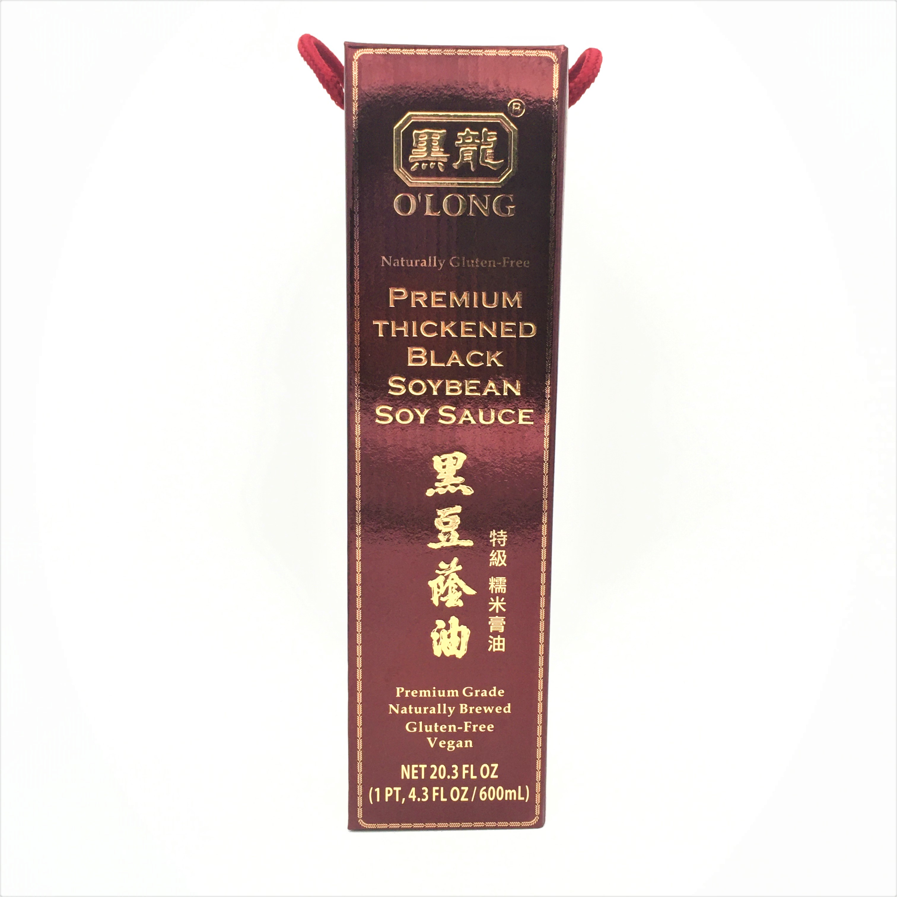O'long Premium Thickened Black Soybean Soy Sauce 20.3oz