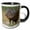 Black/White, variant on 3drose, Texas, Rio Grande Valley. Javelina Wildlife - Us44 Bja0184 - Jaynes Gallery, 11oz Magic Transforming Mug