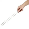 thumbnail image 4 of BBQ Grill Fork, BBQ Fork, Barbeque Grill Fork Anti-Skid Handle Family Gathering Barbecue for BBQ Restaurant Mutton, 4 of 7