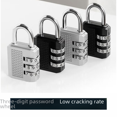 thumbnail image 1 of Candado de combinación de 3 dígitos para equipaje de viaje, mochila escolar, candado de seguridad antirrobo de metal, candado de seguridad para caja de herramientas, 1 of 4