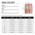 thumbnail image 6 of Naloa Corals Men's Short Pajama Pants, Lounge Comfort Shorts with Elasticized Waistband and Side Pockets - Large, 6 of 9