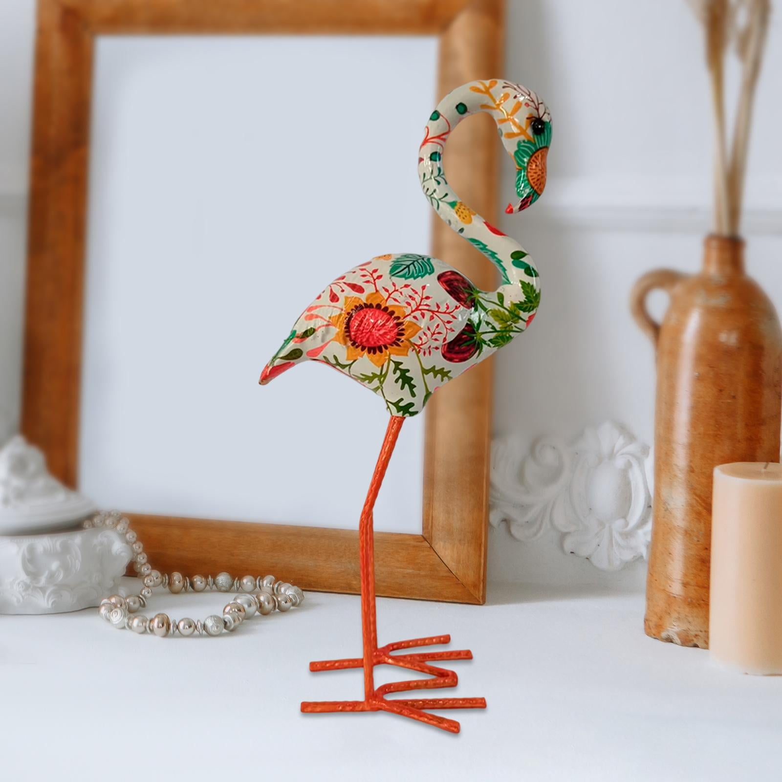 Flamingo Figurines Animal Statues Resin Glasses Stand Creative Sunglasses  Holder Container Desktop Home Decor Birthday Gifts
