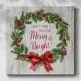 thumbnail image 2 of Christmas Wreath- Gallery Wrapped Canvas, 2 of 9