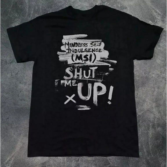 Vtg Mindless Self Indulgence Band Short Sleeve Cotton Black S-5XL Shirt BL127