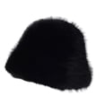 thumbnail image 1 of Sombrero de pescador para mujer, versátil, elegante y resistente al viento para climas fríos. Negro, 1 of 9