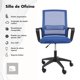 thumbnail image 2 of Set 2 Sillas De Escritorio Ergonomica Para Oficina Giratoria azul, 2 of 9