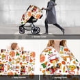 thumbnail image 6 of Car Seat Cover Baby - Fall Farm Pumpkin Breathable Infant Car Seat Cover for Baby Carseat, Lightweight Comfort Baby Essentials Must Haves Newborn Stuff for Girl Boy, 6 of 7