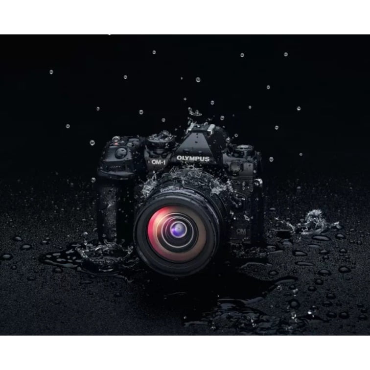 Olympus OM SYSTEM OM-1 20.4MP Mirrorless Camera with Lens, Digital