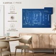 thumbnail image 5 of Elephant Stock Medical Equipments Blue Patent Wall Art - Horizontal Canvas Wall Art - Living Room Wall Decor - Patent Canvas - Blue And White Decor - 12" x 8", 5 of 8