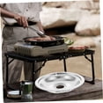 thumbnail image 3 of OULII 2Pcs Electric Stove Burner Drip Pans Silver Iron Square Replacement For Stained Pans, 3 of 7