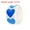 Blue, variant on Uxcell 1 Inch Vinyl Heart Stickers Self-Adhesive Stickers Label for Shop Home Office 500 Pcs Blue