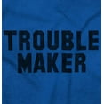 thumbnail image 2 of Trouble Maker Rebel College Party Zip Up Hoodie Men's Women's Brisco Brands S, 2 of 6