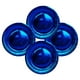 thumbnail image 3 of 10 platos desechables de papel azul y dorado de 7 pulgadas para fiestas, reuniones y decoración, 3 of 5