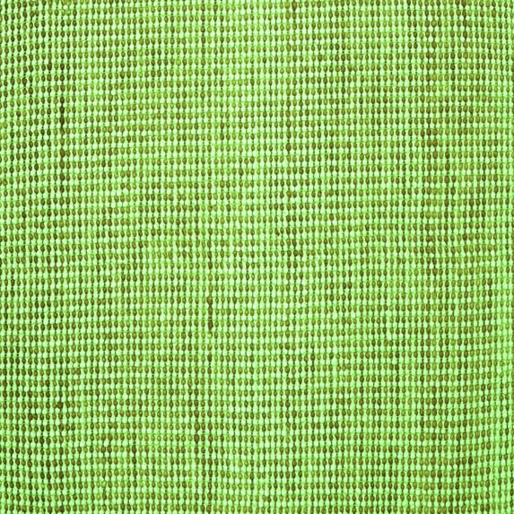 Ahgly Company Indoor Square Abstract Green Contemporary Area Rugs, 6' Square