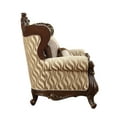 thumbnail image 5 of ACME Shalisa Fabric Upholstery Wingback Chair with Queen Anne Leg in Walnut, 5 of 5