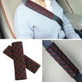 thumbnail image 3 of Anvazise Seat Belt Pads Soft Shoulder Strap Cover Faux Microfiber Leather Car Safety Seat Belt Pads Cushions for Cars White 1 Pair, 3 of 11