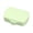 Green, variant on Nnndbs 6 Compartment Weekly Pill Organizer, Portable Travel Pill Box with Removable Compartments, Daily Vitamin Medicine Dispenser for Home & Travel