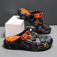 thumbnail image 5 of Men's Fashion Thick-Sole EVA Shoes, New Design - Slip-On, Breathable Clogs with Soft Insole, Suitable for Outdoor Comfort, Thick-Sole Shoes, 5 of 9