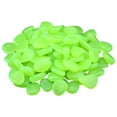 thumbnail image 2 of DPTALR 200Pcs Glow In Dark Pebbles Stone Home Garden Walkway Aquarium Fish Tank, 2 of 8