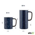 thumbnail image 3 of Taza de viaje Ello Campy con aislamiento al vacío de 530 ml Georgia Peach, 3 of 8