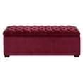 thumbnail image 1 of Picket House Furnishings Carson Shoe Storage Bench in Cranberry, 1 of 8