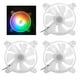 thumbnail image 4 of Ventilador De Refrigeración De CPU De 120mm, Ventilador Enfriador De Caja De Computadora Con Luz Fría, 12V CC, 4 Pines, 4 of 7