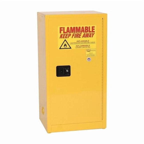 Eagle Mfg Flammable Liquid Safety Cabinet,Yellow 1905X