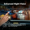 thumbnail image 5 of Pelsee 10" 4K Mirror Dash Cam, Touch Screen Front and Rear View Camera,  Free 32GB Card, 24H Parking Monitor, Voice Control, GPS, Dash Cam Mirror Backup Camera for Cars, 5 of 6