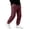 1#Wine, variant on IAJDKMEK Men's Jogger Sweatpants Tapered Leg - Drawstring Elastic Waist Fleece Lined Solid Color Casual Lounge Pants for Men Gym,Army Green L