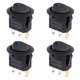 thumbnail image 1 of 4X 12V LED Interruptor Basculante Balance del Inversor REDONDO SPST ON-OFF para Coche Azul, 1 of 5