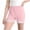 Pink, variant on Girls Lace Trim Under Shorts Elastic High Waist Seamless Anti Chafing Underwear Smooth Boyshorts Slip Shorts for Dresses