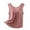 Pink, variant on Besolor Pajamas Tank Tops for Women Crewneck Front Pleated Sleeveless Shirts Summer Casual Loose Lightweight Thin Sleepwear Tee Tanks