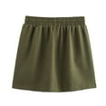 thumbnail image 3 of EDFBUYKRS Female Skirts Fall Skirts Midi Women's Street Fashion Pocket Detail Work Skirt, 3 of 3
