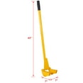 thumbnail image 4 of Olurrisa Pallet Buster Tool in Yellow with 43in Long Handle – Deck Wrecker Pallet Tool Pry Bar, Deck Board Removal Tool, 4 of 9
