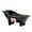 Black, variant on ZZYuan Big Clearance Bathtub Shaped Soap Dish with Cute Bow Soap Holder for Bathroom Drainable Soap Tray for Countertop New!