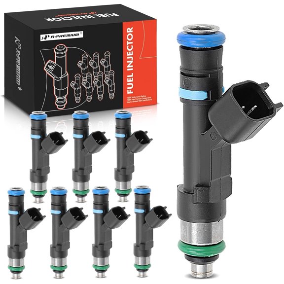 A-Premium Fuel Injectors Compatible with Ford Crown Victoria 2006-2011, Crown Victoria 2006-2011 & Lincoln Town Car 2006-2011 & Mercury Grand Marquis 2006-2011, V8 4.6L, Set of 8, Replace# 0280158089